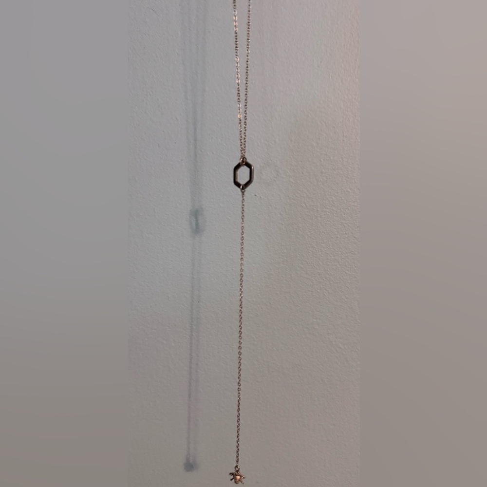 Gold Honey Bee Necklace